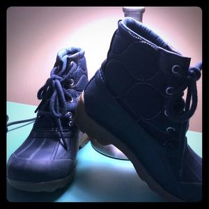 Sperry Navy top-sider Port Rain Boot